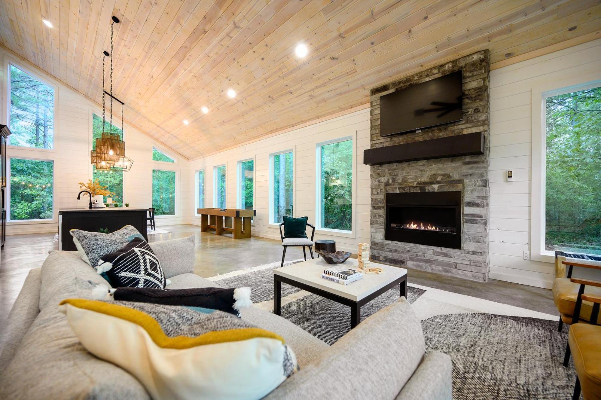 Two Knights Luxury Cabin Broken Bow Exterior photo